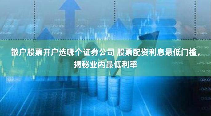 散户股票开户选哪个证券公司 股票配资利息最低门槛，揭秘业内最低利率